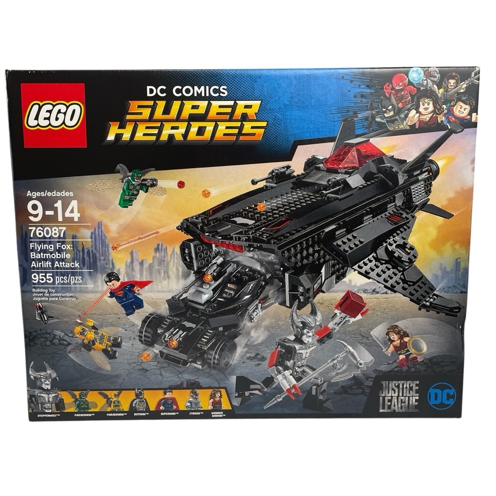 LEGO DC Comics Super Heroes 76087 Flying Fox Batmobile Airlift Attack NEW